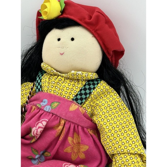 Vtg Hasbro Kenner Little Souls for Kids Rag Doll DEL Gretchen Wilson 1998 Core - Picture 4 of 8